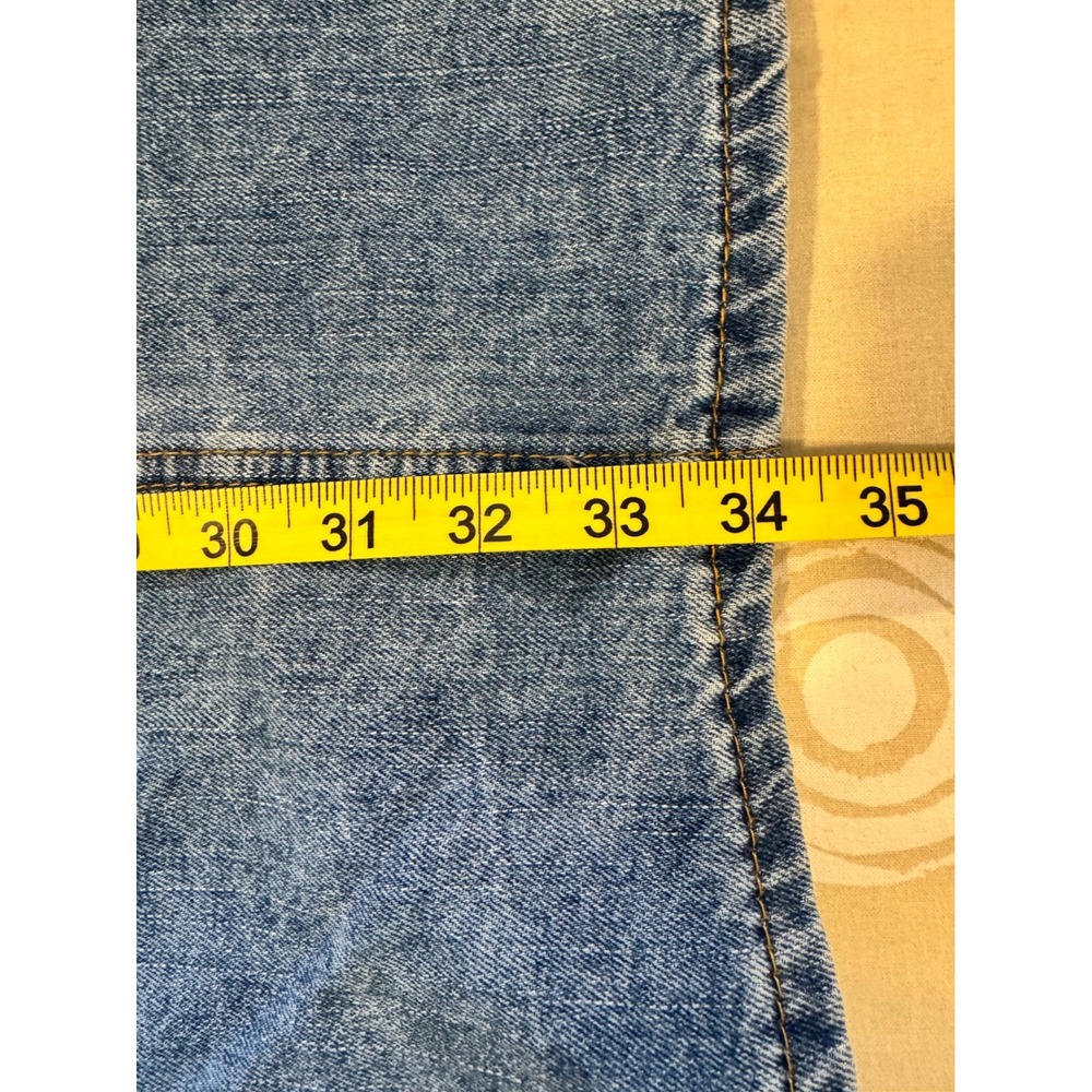 Forever 21 Womens Jean Cargo Denim Maxi Skirt Large Utility Pockets Back Slit - Picture 8 of 12